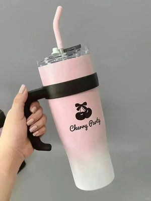Kuromi Cherry Insulated Water Bottle (1200 ml) - Bear Hugs