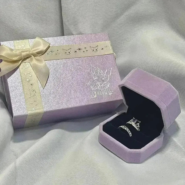 Kuromi Couple Ring Box - Bear Hugs