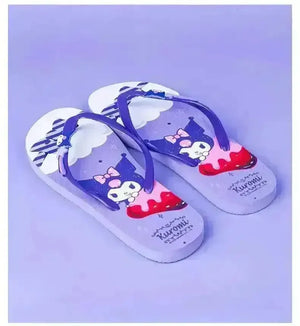 Kuromi Cute Cartoon Flip-Flops - Bear Hugs
