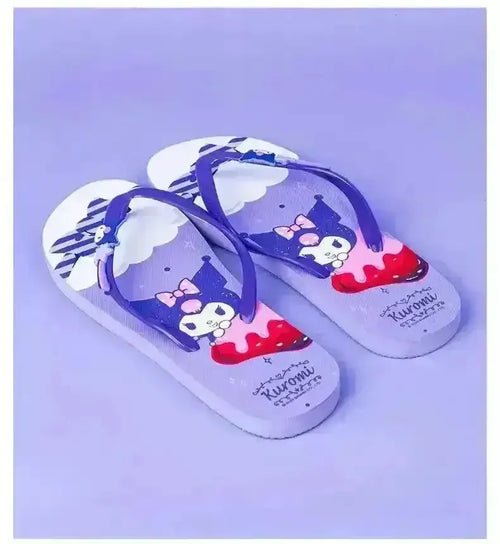 Kuromi Cute Cartoon Flip-Flops - Bear Hugs