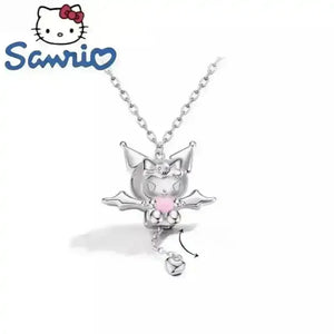 Kuromi Heart Moving Wings Pendant - Bear Hugs