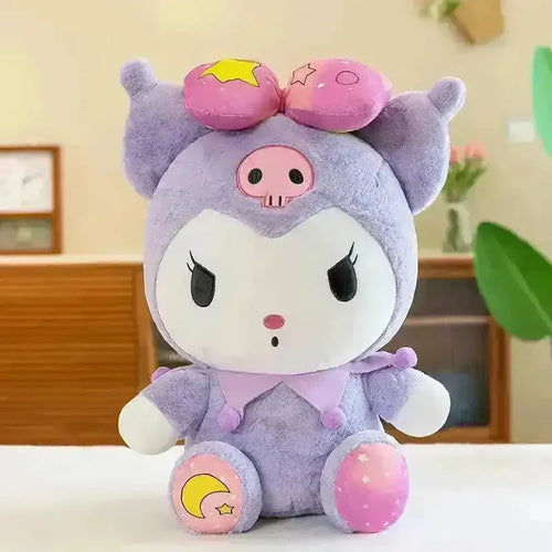 Kuromi My Melody Bow Girl Plushies - Bear Hugs