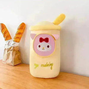 Kuromi My Melody Milk Tea Pillow - Bear Hugs