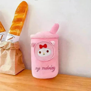 Kuromi My Melody Milk Tea Pillow - Bear Hugs
