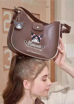 Kuromi Rebel Edge Shoulder Bag - Bear Hugs