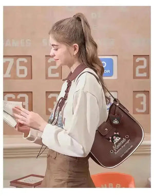 Kuromi Rebel Edge Shoulder Bag - Bear Hugs
