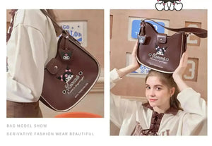Kuromi Rebel Edge Shoulder Bag - Bear Hugs