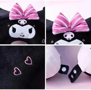 Kuromi Travel Sleep Pillow - Bear Hugs