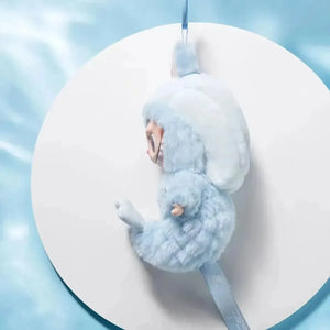 Labubu Hide & Seek Plush Pendant - Bear Hugs