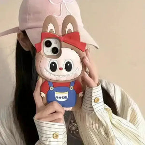 Labubu Monsters Bow Phone Case (For iPhones) - Bear Hugs