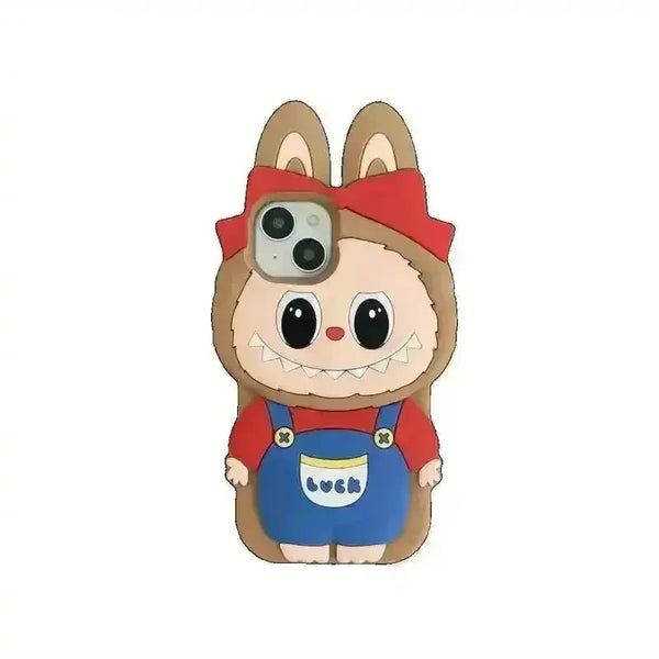 Labubu Monsters Bow Phone Case (For iPhones) - Bear Hugs