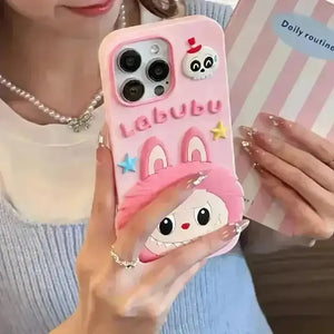 Labubu the Monster Silicone Case (For iPhones) - Bear Hugs