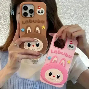 Labubu the Monster Silicone Case (For iPhones) - Bear Hugs