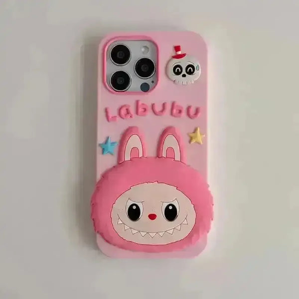 Labubu the Monster Silicone Case (For iPhones) - Bear Hugs