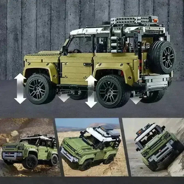 Landrover Defender Building Block Set - Bear Hugs