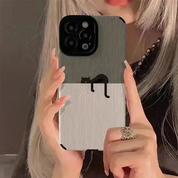 Lazy Cat Soft Case (For iPhones) - Bear Hugs