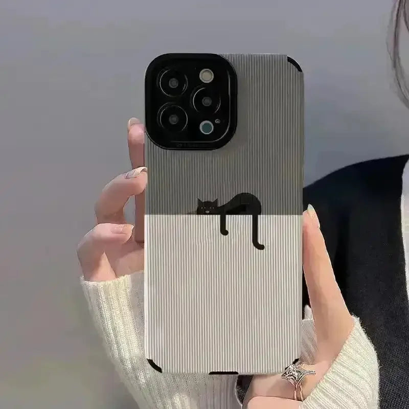 Lazy Cat Soft Case (For iPhones) - Bear Hugs
