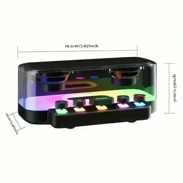 LED Cube Smart AI Wireless Speaker - Bear Hugs