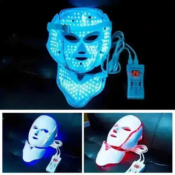LED Light Therapy Face & Neck Beauty Mask - Bear Hugs