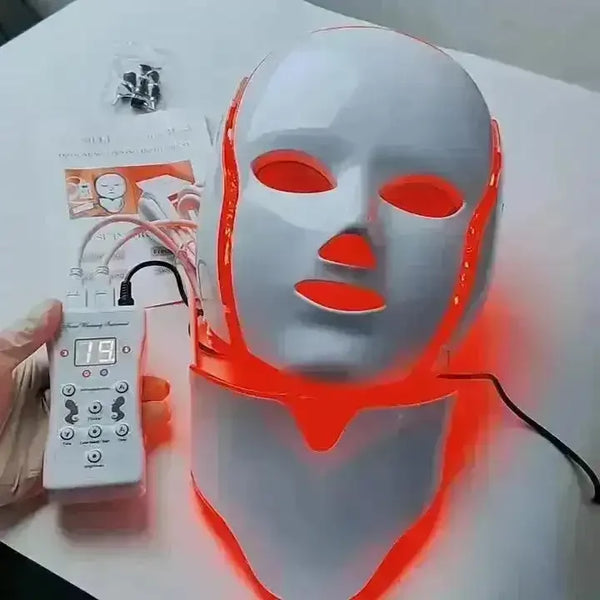 LED Light Therapy Face & Neck Beauty Mask - Bear Hugs