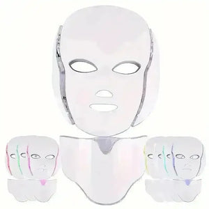 LED Light Therapy Face & Neck Beauty Mask - Bear Hugs