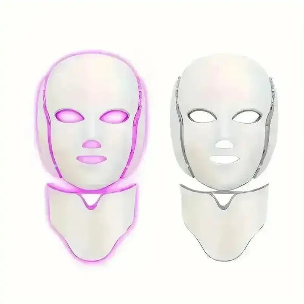 LED Light Therapy Face & Neck Beauty Mask - Bear Hugs
