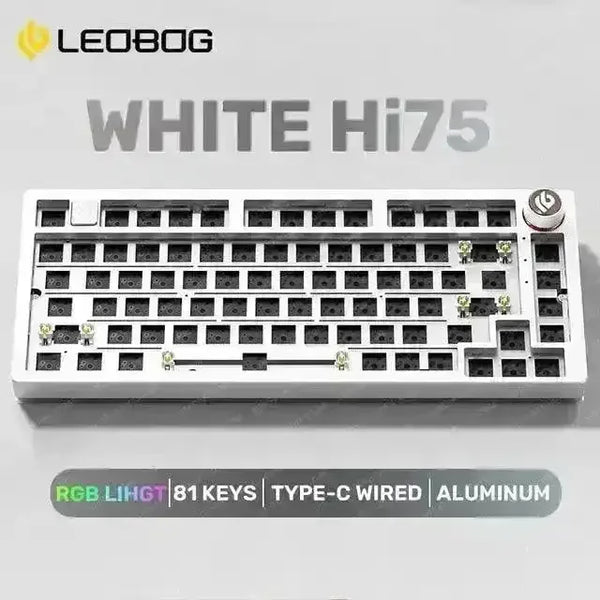 LEOBOG Hi75 Sugar65 Custom Mechanical Keyboard - Bear Hugs