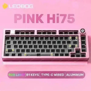 LEOBOG Hi75 Sugar65 Custom Mechanical Keyboard - Bear Hugs
