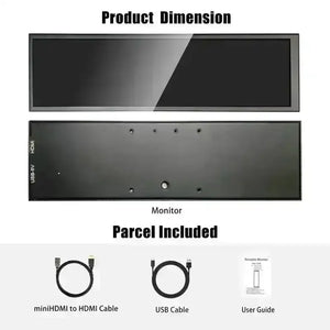 Lesown 8.8-Inch Secondary Screen Monitor - Bear Hugs