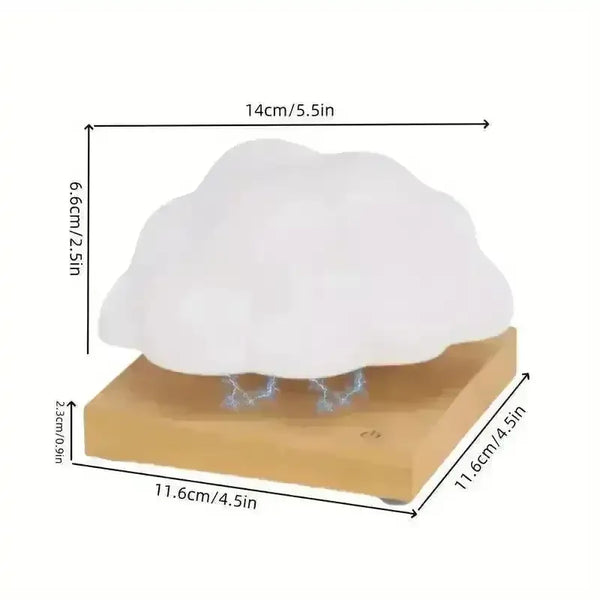 Levitating Cloud Night Lamp - Bear Hugs
