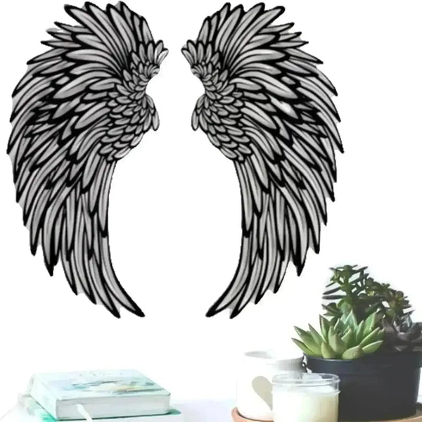 Light Up Angel Wings Wall Art - Bear Hugs