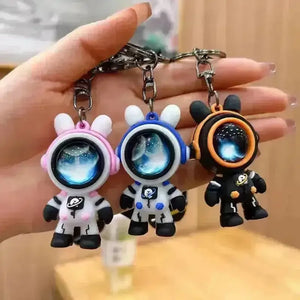 Lightning Astronaut Bear 3D Keychain - Bear Hugs