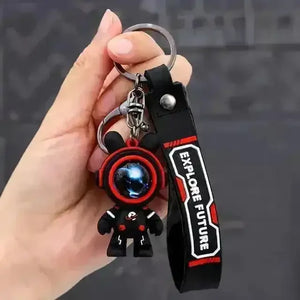 Lightning Astronaut Bear 3D Keychain - Bear Hugs