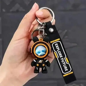 Lightning Astronaut Bear 3D Keychain - Bear Hugs