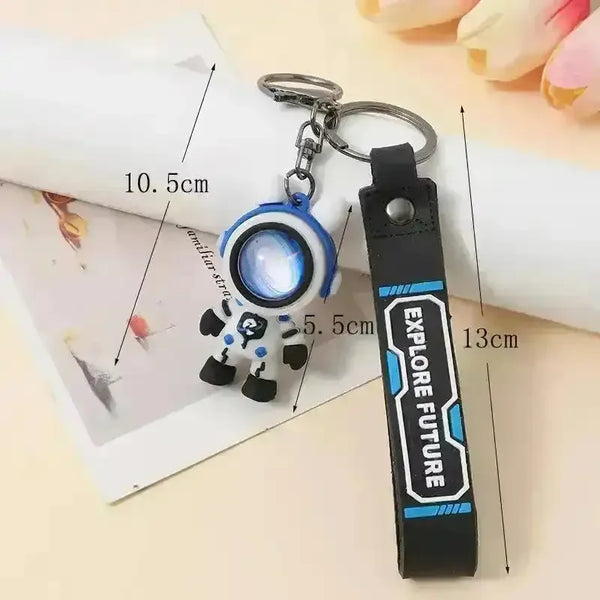 Lightning Astronaut Bear 3D Keychain - Bear Hugs