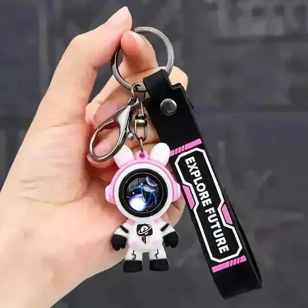 Lightning Astronaut Bear 3D Keychain - Bear Hugs