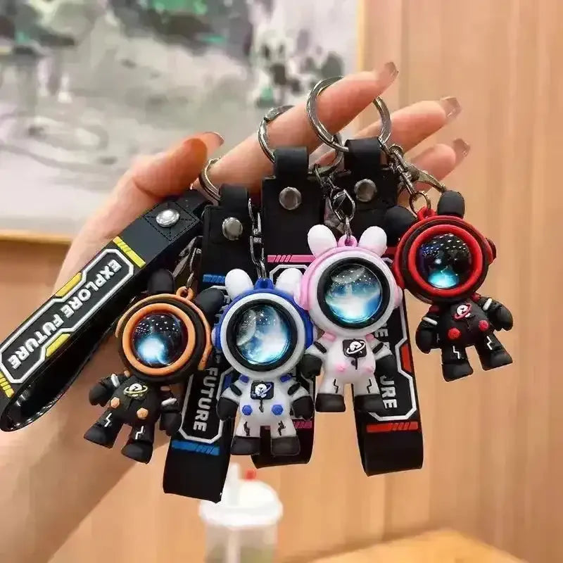Lightning Astronaut Bear 3D Keychain - Bear Hugs