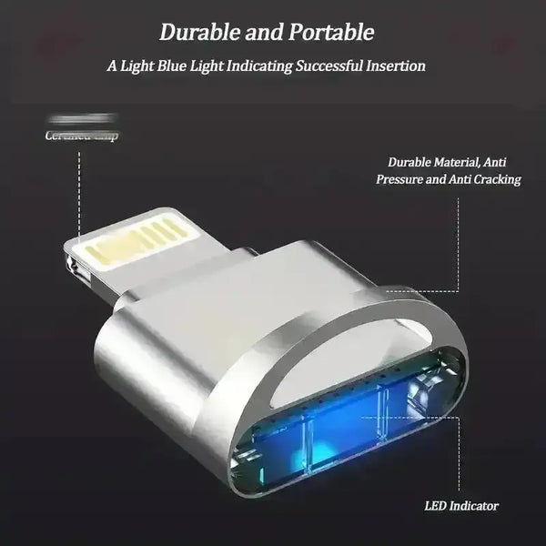 Lightning Connector SD Card OTG - Bear Hugs