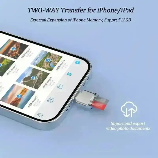 Lightning Connector SD Card OTG - Bear Hugs