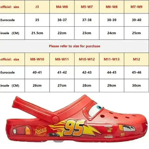 Lightning McQueen LightUp Sandals - Bear Hugs