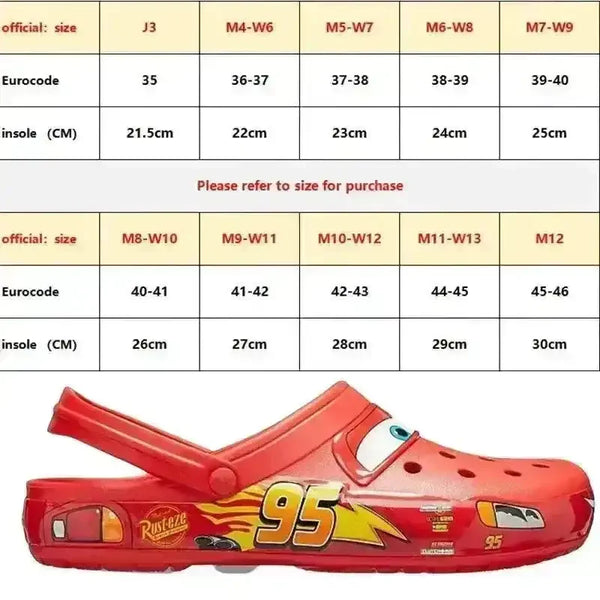 Lightning McQueen LightUp Sandals - Bear Hugs