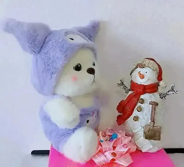 Lil' Kuromi Lena Cosplay Bear Plushie - Bear Hugs