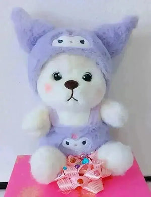 Lil' Kuromi Lena Cosplay Bear Plushie - Bear Hugs
