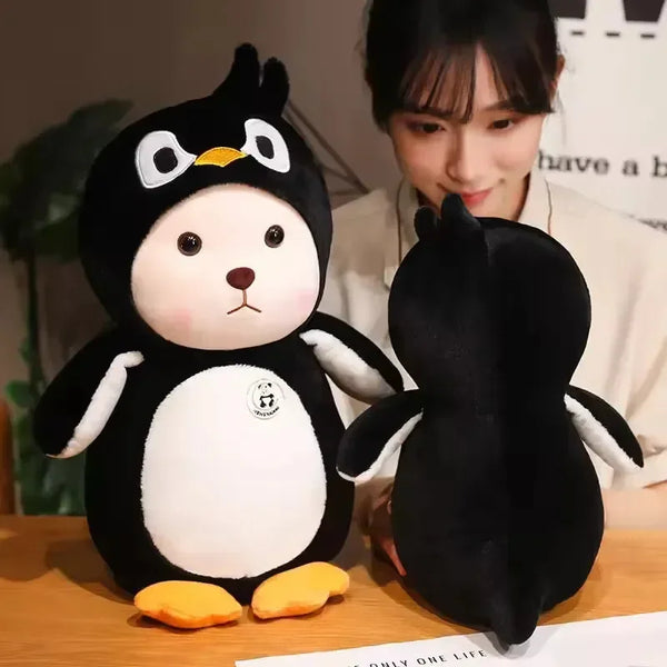 Lina Bear Penguin Pal Plushie (30 cm) - Bear Hugs