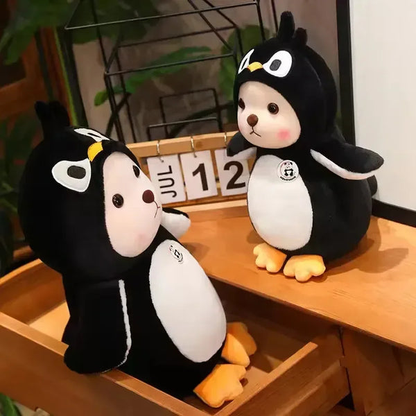 Lina Bear Penguin Pal Plushie (30 cm) - Bear Hugs
