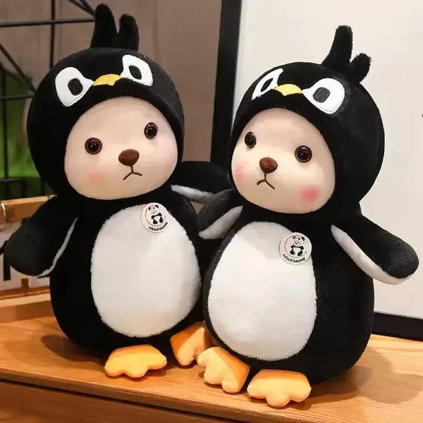 Lina Bear Penguin Pal Plushie (30 cm) - Bear Hugs