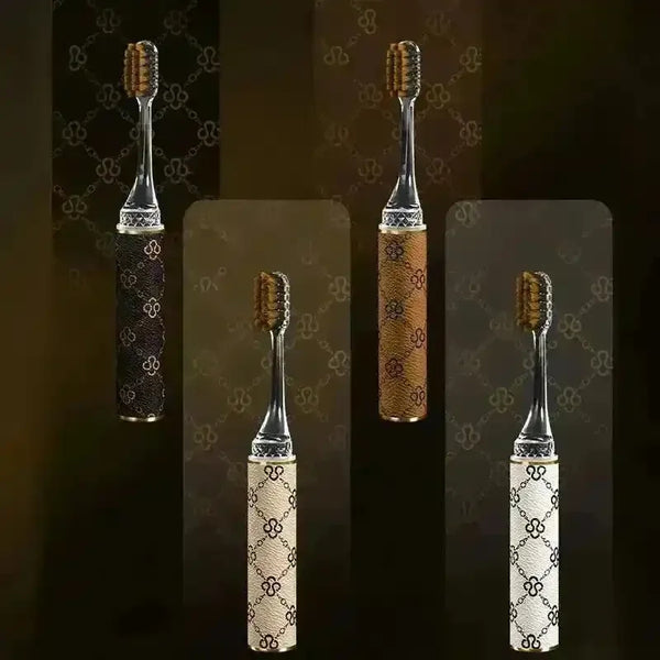 Lipstick Shaped Luxury Toothbrush Set - Bear Hugs