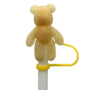 Little Bear Silicone Straw Cap for Stanley Cup (Set of 4) - Bear Hugs