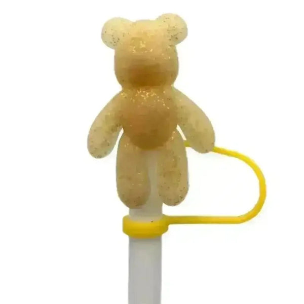 Little Bear Silicone Straw Cap for Stanley Cup (Set of 4) - Bear Hugs