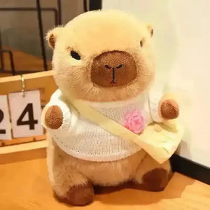 Little Capybara Plushie - Bear Hugs